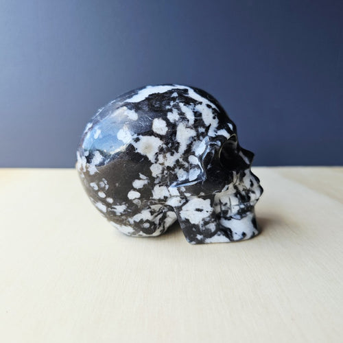 Zebra Jasper Skull | Spiritual Alignment