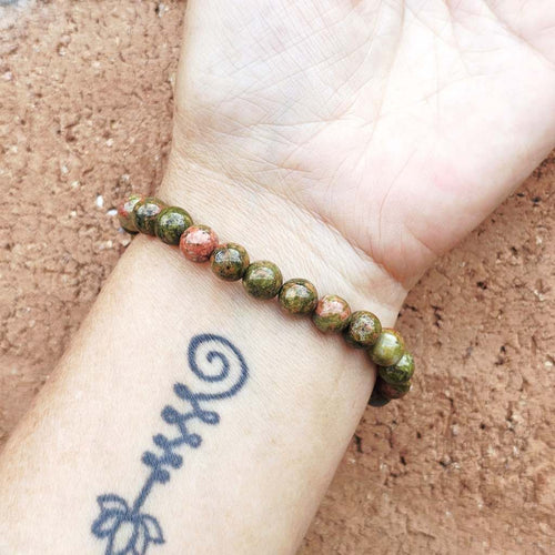 Crystal bracelet for love, balance, and inner peace.
