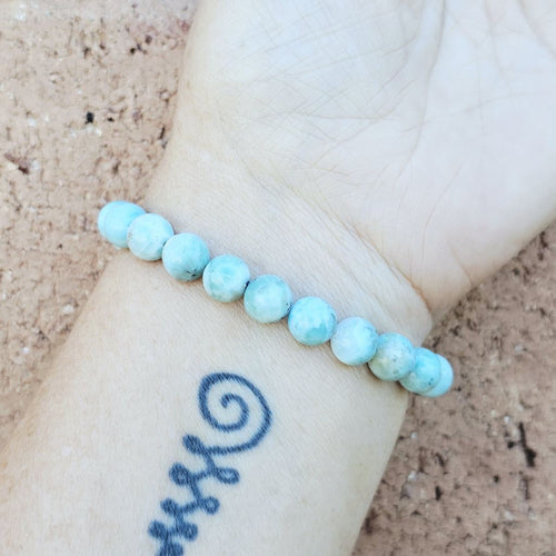 Handmade Larimar jewellery from Australia for relaxation and creative flow.