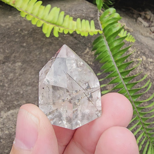 Tourmalinated Quartz Generator | Pillar Of Stillness