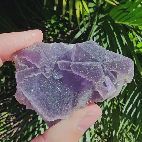 Polychromatic Blue Octahedral Fluorite | 82gms