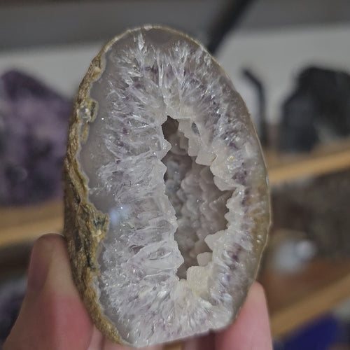 Druzy Amethyst & Agate | Geode 295gms