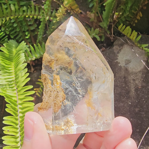 Inclusion Rutile Quartz | Faceted Freeform 154gms