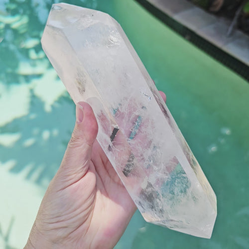 Clear Quartz Double Termination | Pyramid Of Light 1.3kg