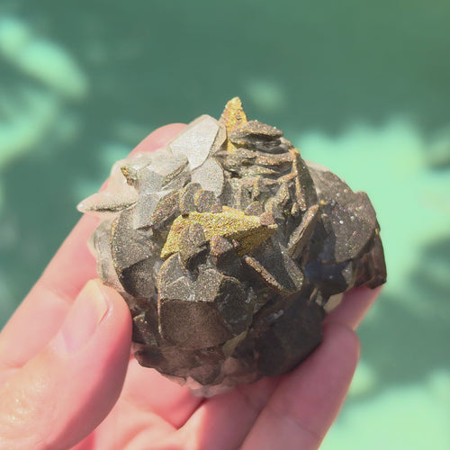 Collector Grade Benz Calcite With Chalcopyrite | Custom Stand 414gms