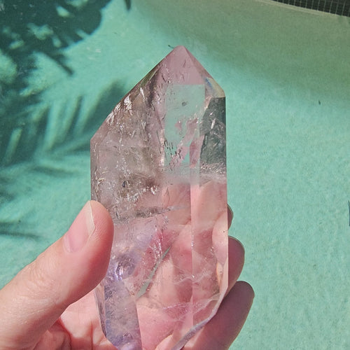 Smoky Amethyst Quartz Double Termination | The Violet Whisper