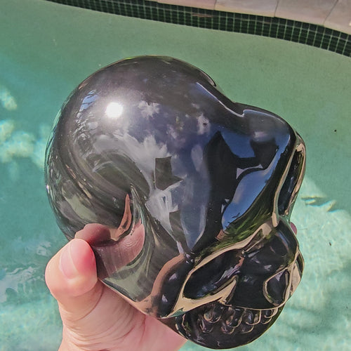 Rainbow Obsidian Skull | Rainbow Warrior