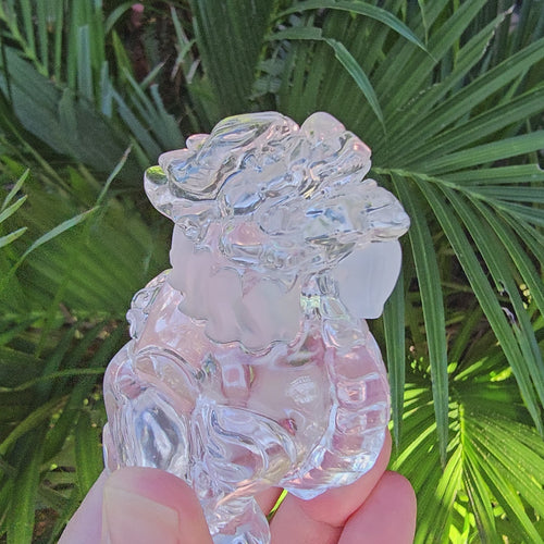 Brazilian Clear Quartz Pixiu | The Quartz Sovereign