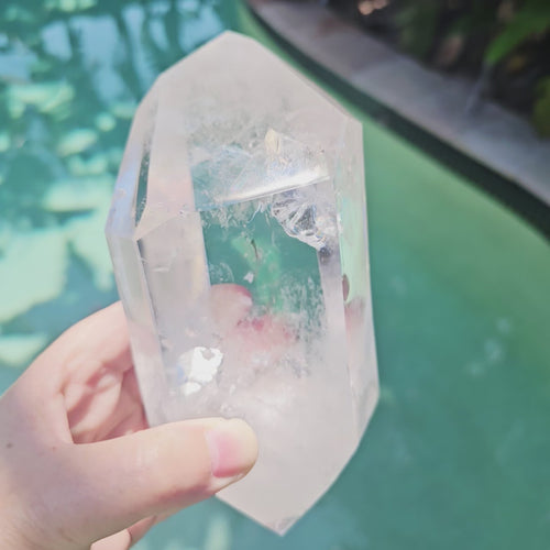 Clear Quartz Double Termination | Prism Of Truth 1.28kg