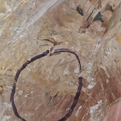 Inclusion Quartz Enhydro Faceted Freeform | Ancient Waters
