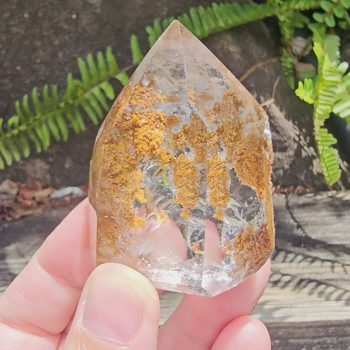 Inclusion Quartz Faceted Freeform | The Untamed Aspect