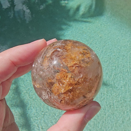 Inclusion Quartz | Sphere 186gms