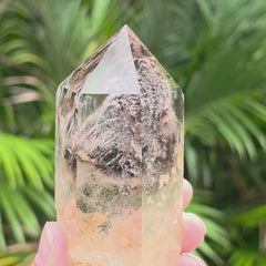 Garden Quartz Generator With Custom Stand | Enchanted Garden
