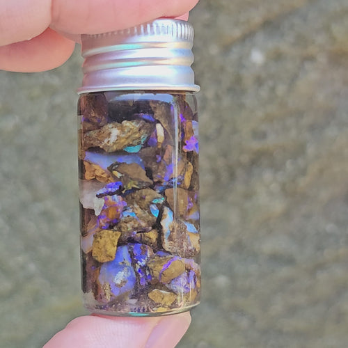 Boulder Rough Opal | Yowah Earth Vial