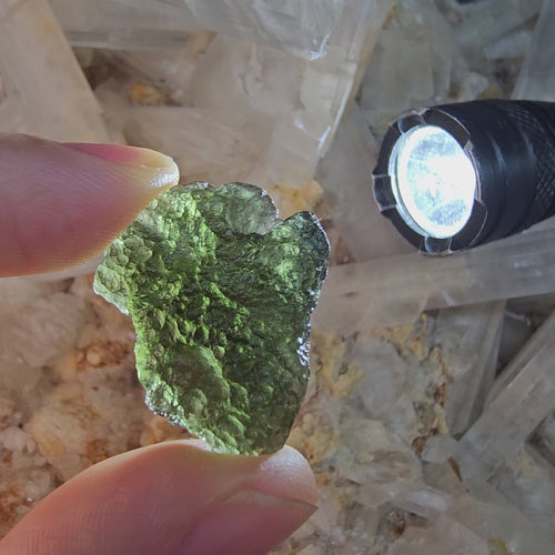 Moldavite | Lightning Bolt