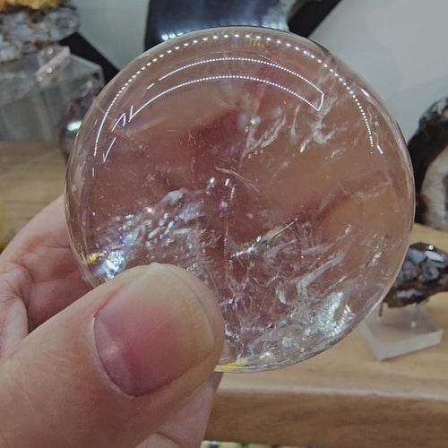 A Grade Clear Quartz | Sphere 395gms