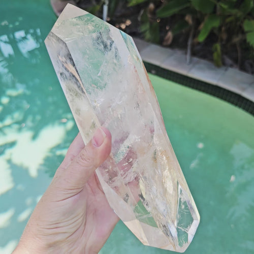 Clear Quartz Double Termination | Spirit Column 1.89kg