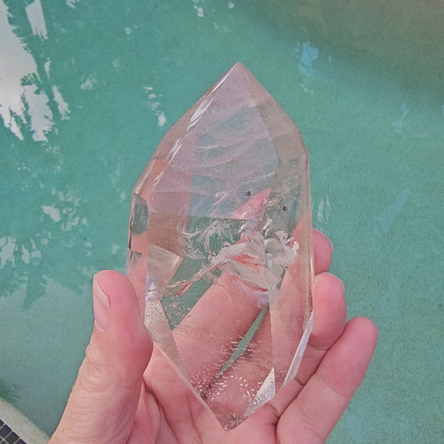 Silver Rutile Quartz Double Termination | Clear Channel