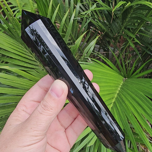 Obsidian Vogel Wand | 24 Sides 270gms