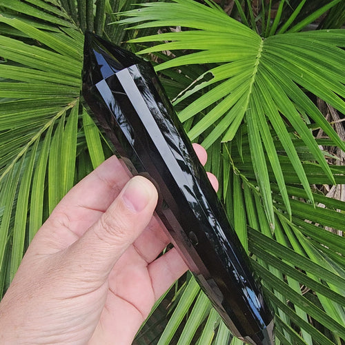 Obsidian Vogel Wand | 24 Sides 356gms