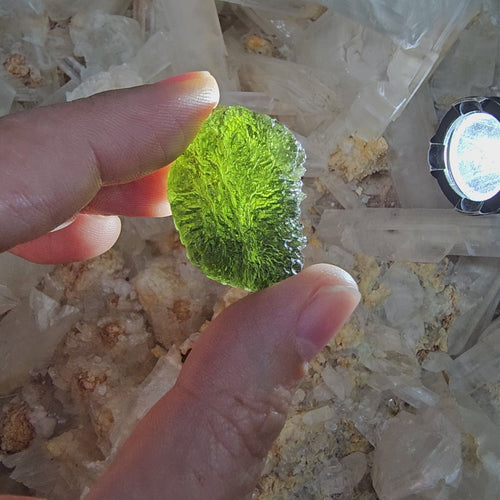 Moldavite | Cosmic Beam Of Light