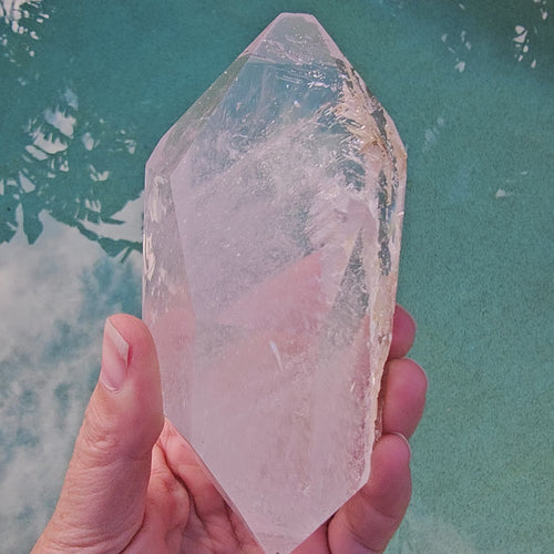 Inclusion Quartz Double Termination | Even Flow
