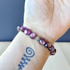 Handmade in Australia bracelet for meditation and emotional healing.