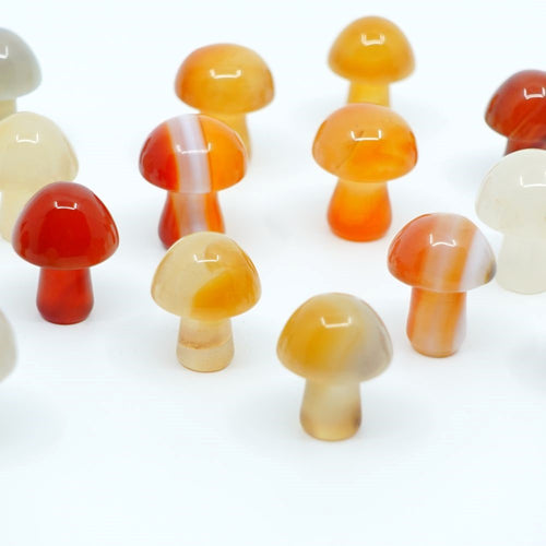 Agate Mini Mushrooms