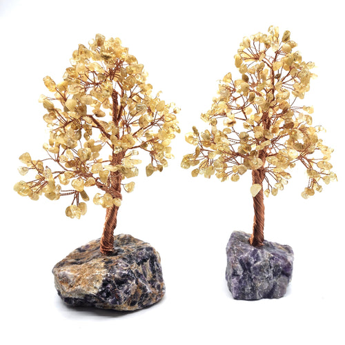 Citrine Crystal Tree | Abundance & Insight