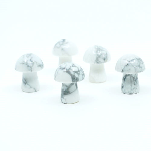 Howlite Mini Mushrooms