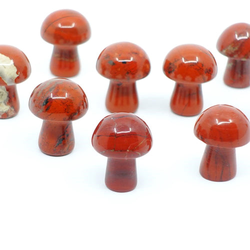 Red Jasper Mini Mushrooms