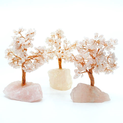 Rose Quartz Crystal Tree | Love