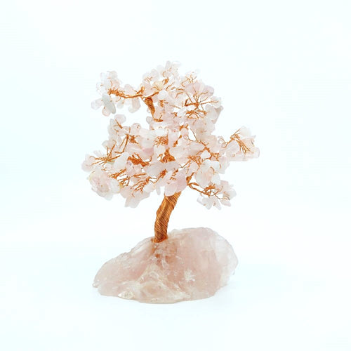 Rose Quartz Crystal Tree | Love