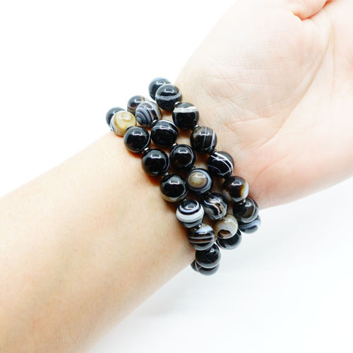 Sardonyx Bracelet | 10mm Beads