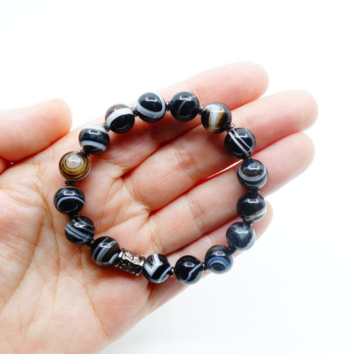 Sardonyx Bracelet | 10mm Beads