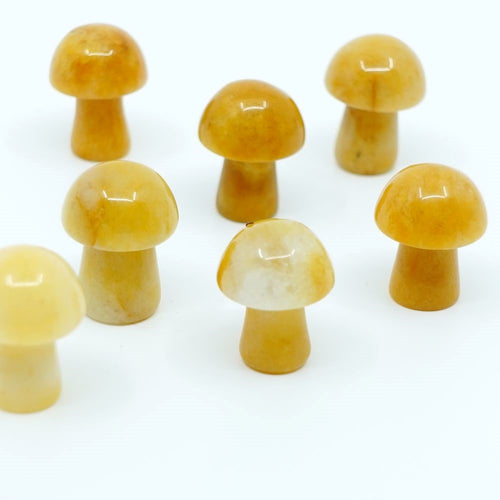 Yellow Aventurine Mini Mushrooms